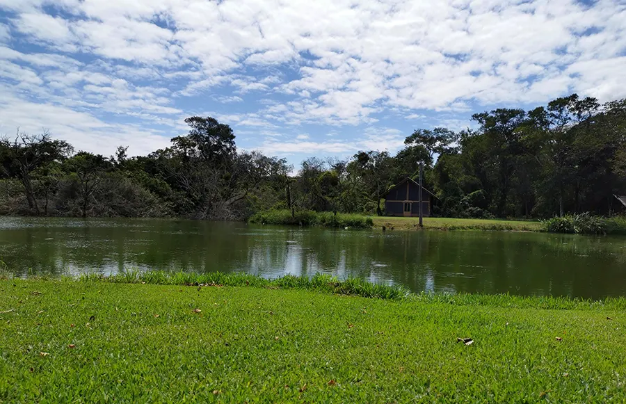 La laguna de Hacienda Verde