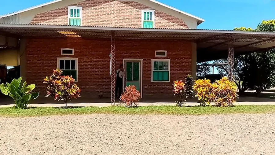 Una de las casas de la Colonia Valle Nuevo